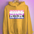 Assume Nothing Genderfluid Pride Flag Hoodie - Mustard